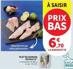 Super U U - filet de dorade royale offre