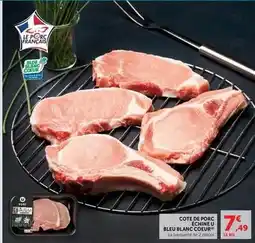 U Express U - cote de porc echine bleu blanc coeur offre