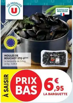 U Express U - moules de bouchot stg offre