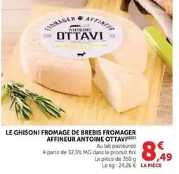 U Express Fini - le ghisoni fromage de brebis fromager offre