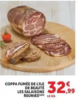 Super U Coppa fumée de l'ile de beauté les salaisons reunies offre