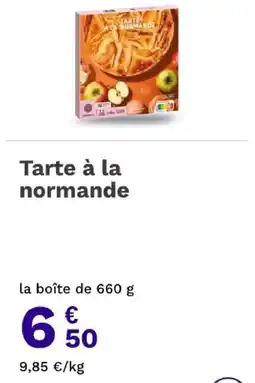 Picard JACOY Tarte à la normande offre