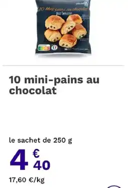 Picard picard 10 mini-pains au chocolat offre