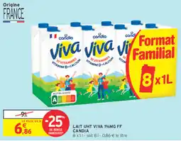 Intermarché Contact CANDIA LAIT UHT VIVA offre