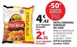 Super U Mccain - frite l'original surgelee offre