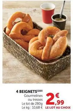 U Express 4 beignets offre