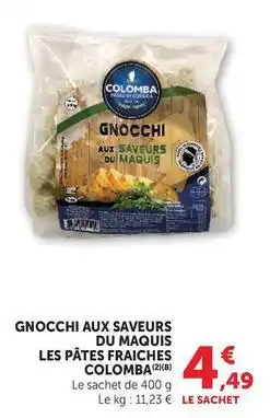 Super U Gnocchi aux saveurs du maquis offre
