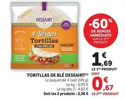 U Express Dessaint - toritlas de blé offre