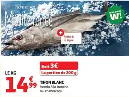 Auchan THON BLANC offre