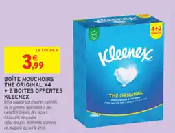 Intermarché Contact Kleenex Mouchois offre