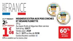 Auchan Florette Houmous Extra offre