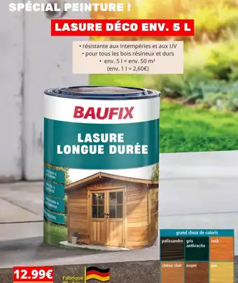 BAUFIX LASURE LONGUE DURÉE
