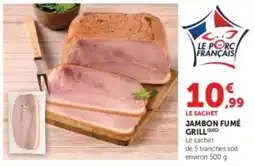 U Express Le Porc Français Jambon Fumé Grill offre