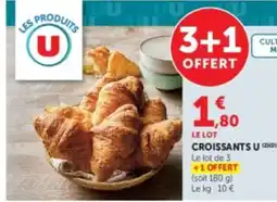 U Express CROISSANTS U offre