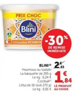 U Express Blini Houmous offre