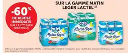 U Express Lactel Matin léger offre