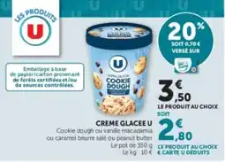 U Express CREME GLACEE U offre