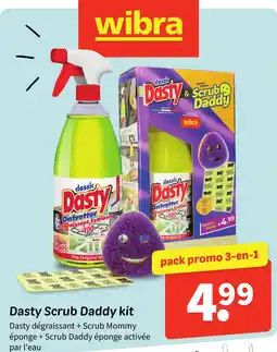 Wibra wibra Dasty Scrub Daddy kit offre
