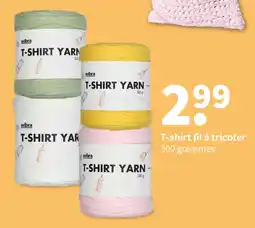 Wibra wibra T-SHIRT YARN offre