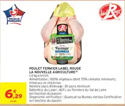 Intermarché Express Label Rouge Poulet Fermier offre