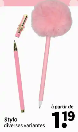 Wibra Stylo offre