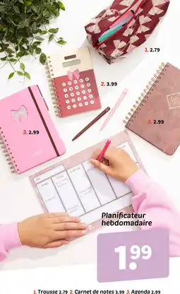 Wibra Planificateur hebdomadaire offre