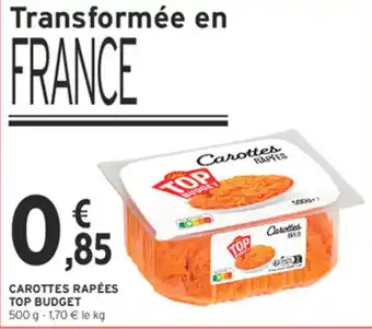 TOP BUDGET Carottes rapées