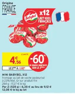 Intermarché Express Babybel MINI BABYBEL offre