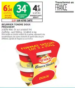 Intermarché Express PRÉSIDENT BeurreTendre offre