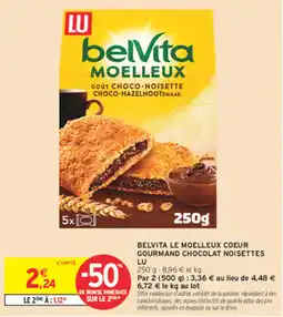 Intermarché Express LU belVita MOELLEUX offre