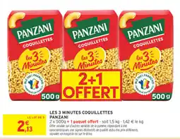 Intermarché Express PANZANI COQUILLETTES offre