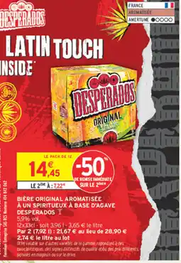 Intermarché Express Desperados offre