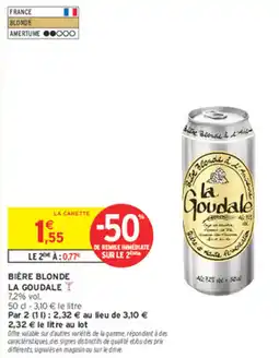 Intermarché Express La Goudale offre