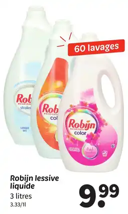 Wibra Robijn lessive liquide offre