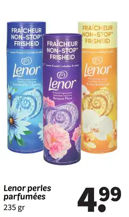 Wibra Lenor perles parfumées offre