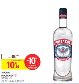 Intermarché Express POLIakov VODKA offre
