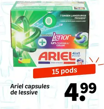 Ariel capsules de lessive