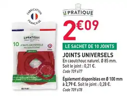 RAGT Jardin & Maison LE PRATIQUE JOINTS UNIVERSELS offre