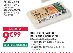 RAGT Jardin & Maison invivo Rouleaux gauffrés offre