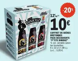 E.Leclerc P'tite BINIOUZ offre