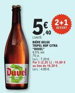 E.Leclerc Duvel offre