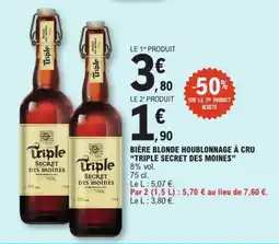 E.Leclerc Triple Secret des Moines offre