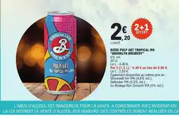 E.Leclerc Brooklyn Brewery Pulp Art Tropical IPA offre