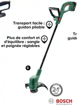 Castorama BOSCH tondeuse à gazon offre