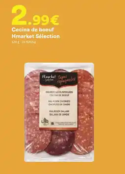 Hmarket Hmarket Sélection Cecina de boeuf offre