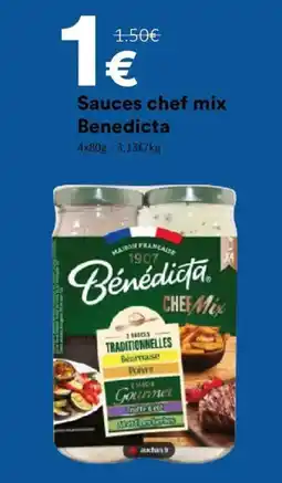 Hmarket Bénédicte Sauces chef mix offre