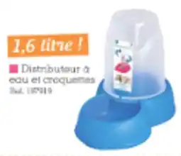 Kandy Distributeur à eau et croquettes offre