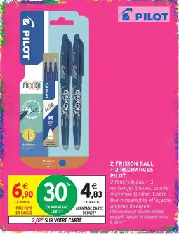 Intermarché PILOT FRIXION BALL offre