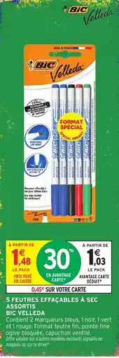 Intermarché BIC Velleda offre
