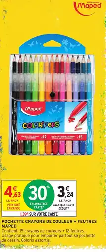 Intermarché Maped Color'Peps offre